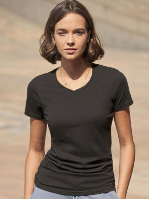 SF Clothing Women's Feel Good Stretch V-Neck T