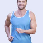 Starworld Men's Contrast Sports Vest