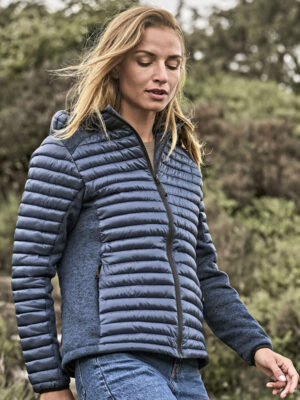 Tee Jays Women's Hooded Outdoor Crossover Jacket