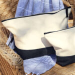Westford Mill Dipped Base Canvas Accessory Bag
