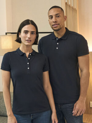 Russell Athletic Men's Fitted Stretch Polo